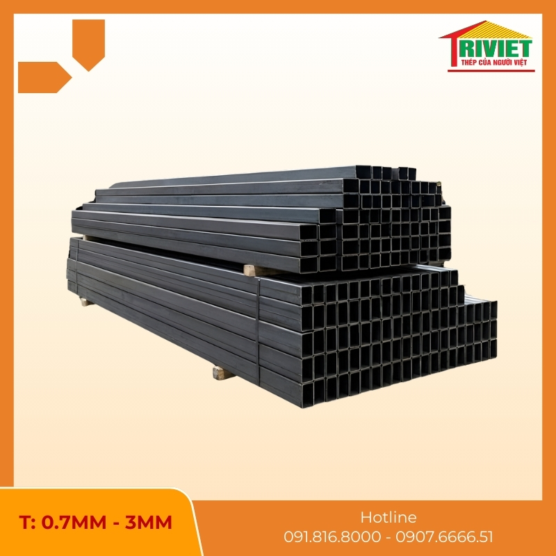 Thép Hộp 50 X 100 5 Thép Hộp 50X100 Kết Cấu Bền