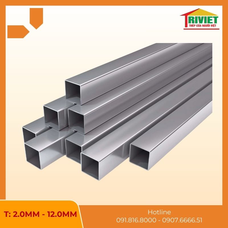 Thép hộp 75 x 150 4 Thép hộp 75x150 độ bền vượt trội