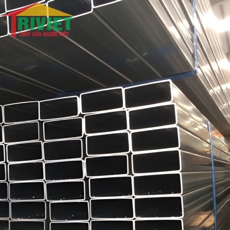 Thép hộp 75 x 150 8 thep hop 75x150 khung ket cau