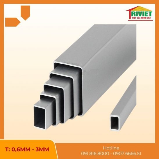 Thép hộp chữ nhật chống oxy hóa