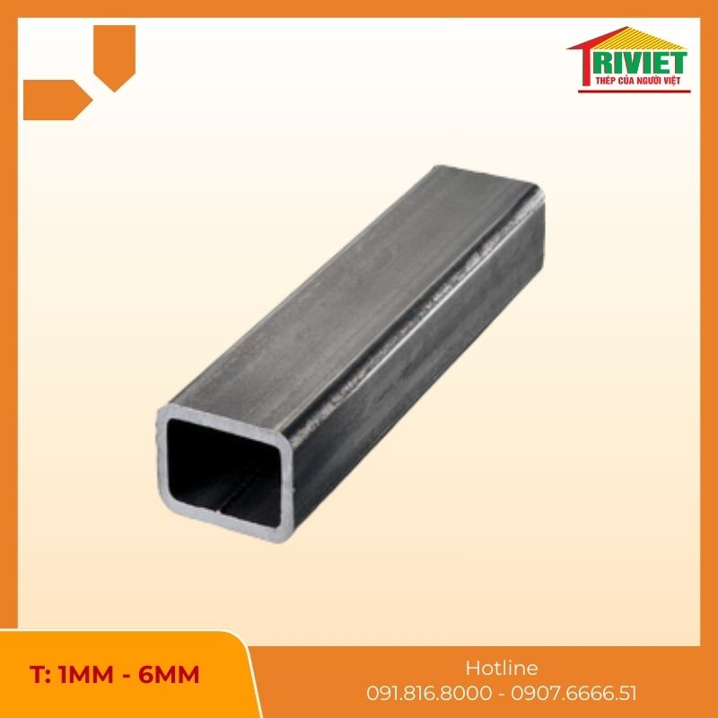 Thép Hộp Chữ Nhật Mạ Kẽm Nhúng Nóng 4 Thép Hộp Chữ Nhật Nhúng Nóng Bền