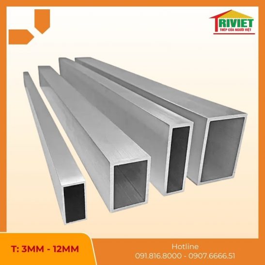 Thép Hộp Mạ Kẽm Dùng Ngoài Trời