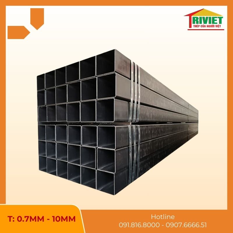 Thép Hộp Vuông Đen 3 Thép Hộp Trong Công Trình