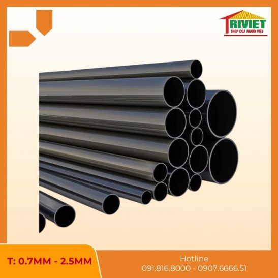 Thép Ống Đen Phi 21 Công Trình