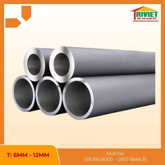 Thép Ống Đen Phi 76 Công Trình