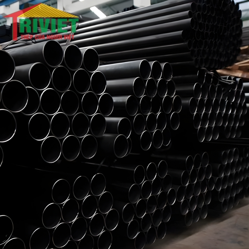 Thép Ống Đen Phi 114, Dn100 12 Thep Ong Phi 114 Dung Ket Cau