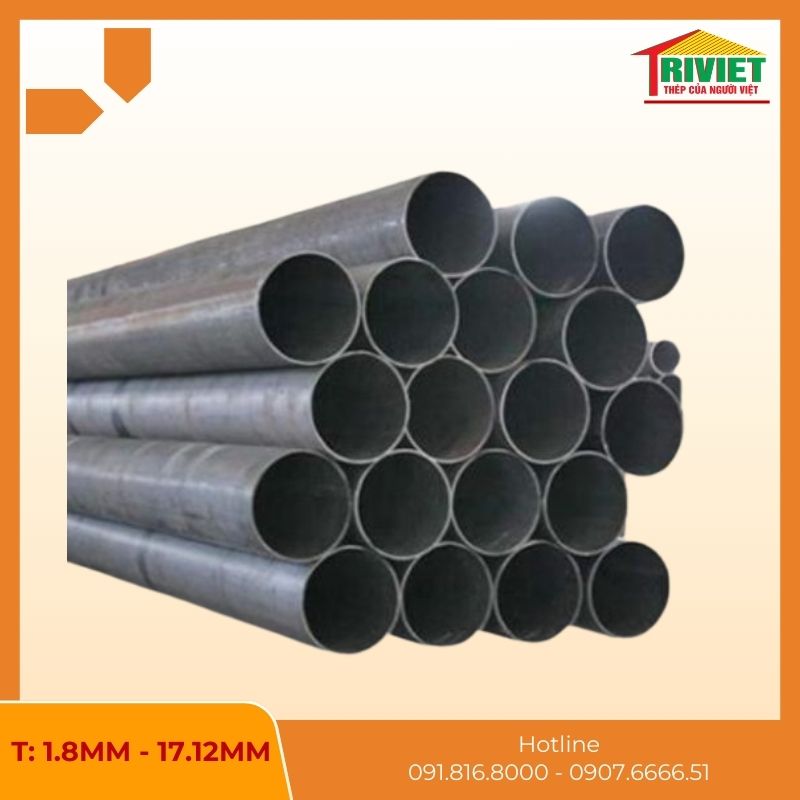 Thép Ống Đen Phi 114, Dn100 4 Thép Ống Phi 114 Dùng Kết Cấu Lớn