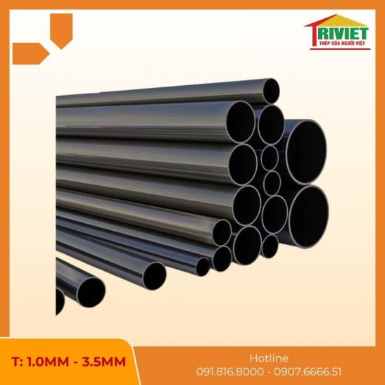 Thép Ống Đen Phi 34, Dn25 7 Thép Ống Phi 34 Ứng Dụng Đa Dạng