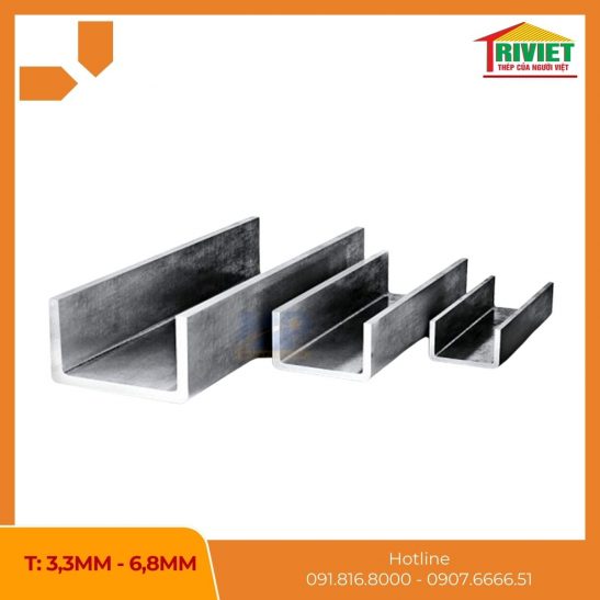 Thép Hình U100 7 Thép U100 Tiêu Chuẩn