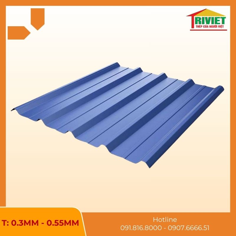 Tôn 5 Sóng Vuông 5 Tôn 5 Sóng Chịu Lực