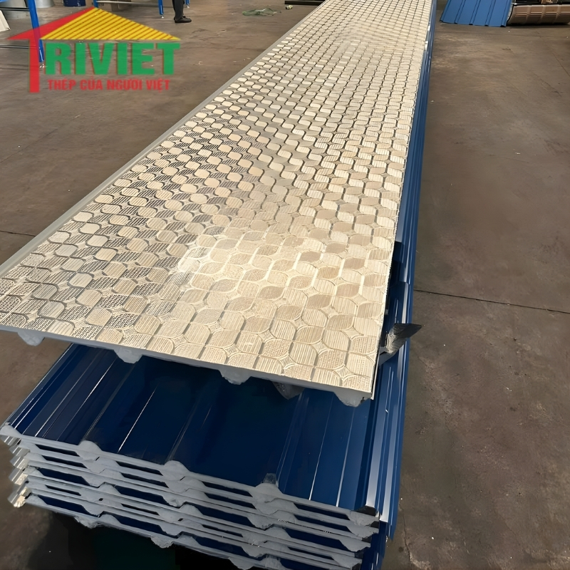 Tôn Cách Nhiệt Pu Mặt Bạc