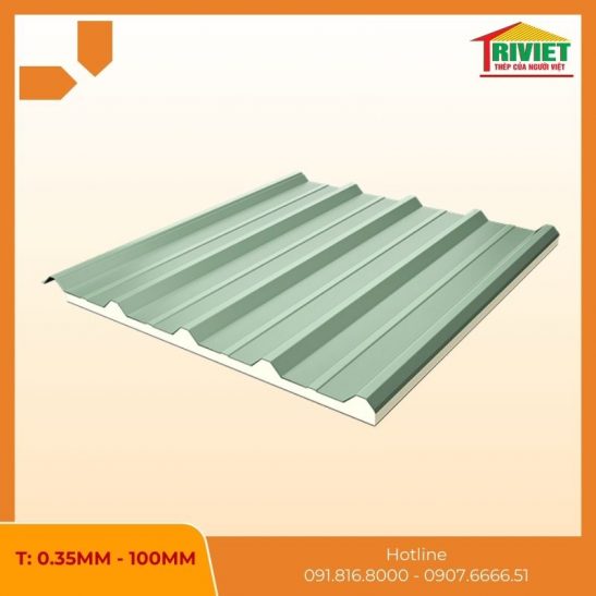 Tôn Lợp Cách Nhiệt Chịu Lực