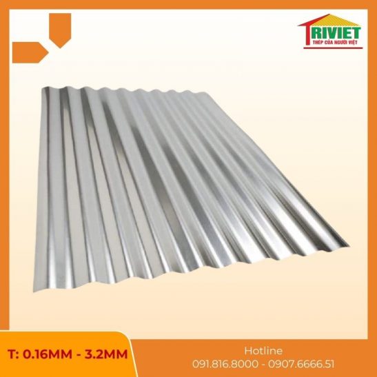 Tôn Mạ Kẽm Chịu Lực Tốt