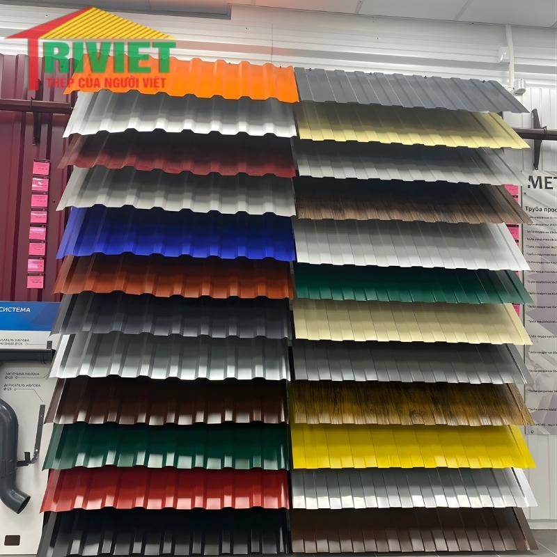 Tôn Sóng Vuông 9 Ton Song Chat Luong Cao