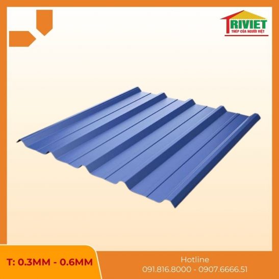 Tôn Sóng Đa Dạng Độ Dày