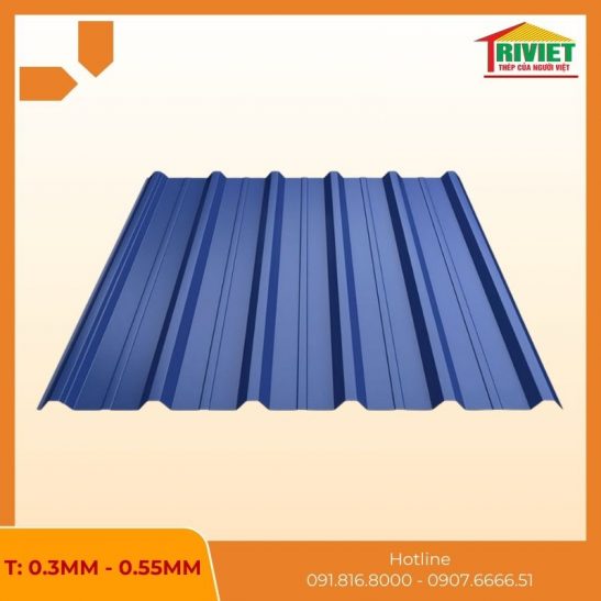 Tôn Sóng Đa Dạng Màu Sắc