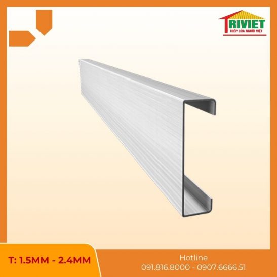 Xà Gồ C 6 Xà Gồ Chữ C Trong Thi Công