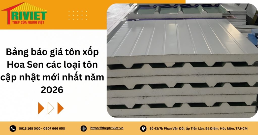 Giá Tôn Xốp Hoa Sen
