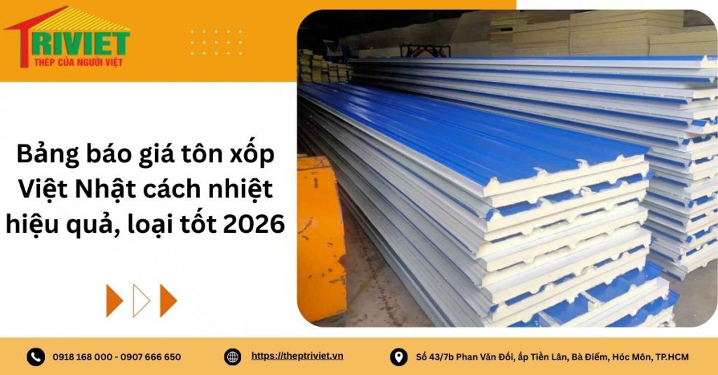 Giá Tôn Xốp Việt Nhật