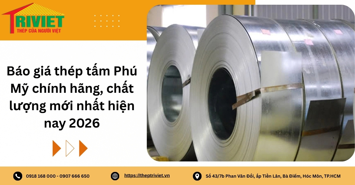 Thép Tấm Phú Mỹ
